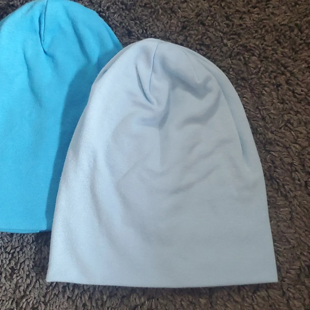 Cotton Baby Beanie Hats Set of 4